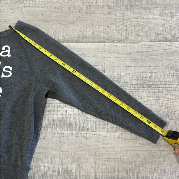 Grayson Threads “Mama Needs Wine” Dark Gray Crew Neck Sweatshirt Size Small - Picture 5 of 8